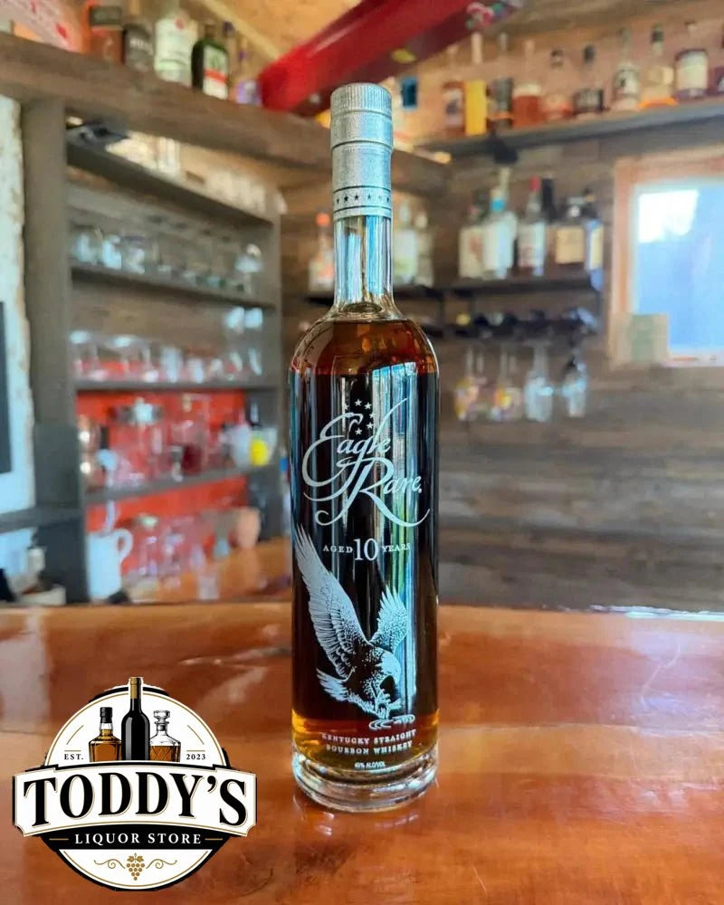Eagle Rare 10 Year Old Kentucky Straight Bourbon Whiskey - 90 Proof (45% ABV) - Bourbons On Shelves